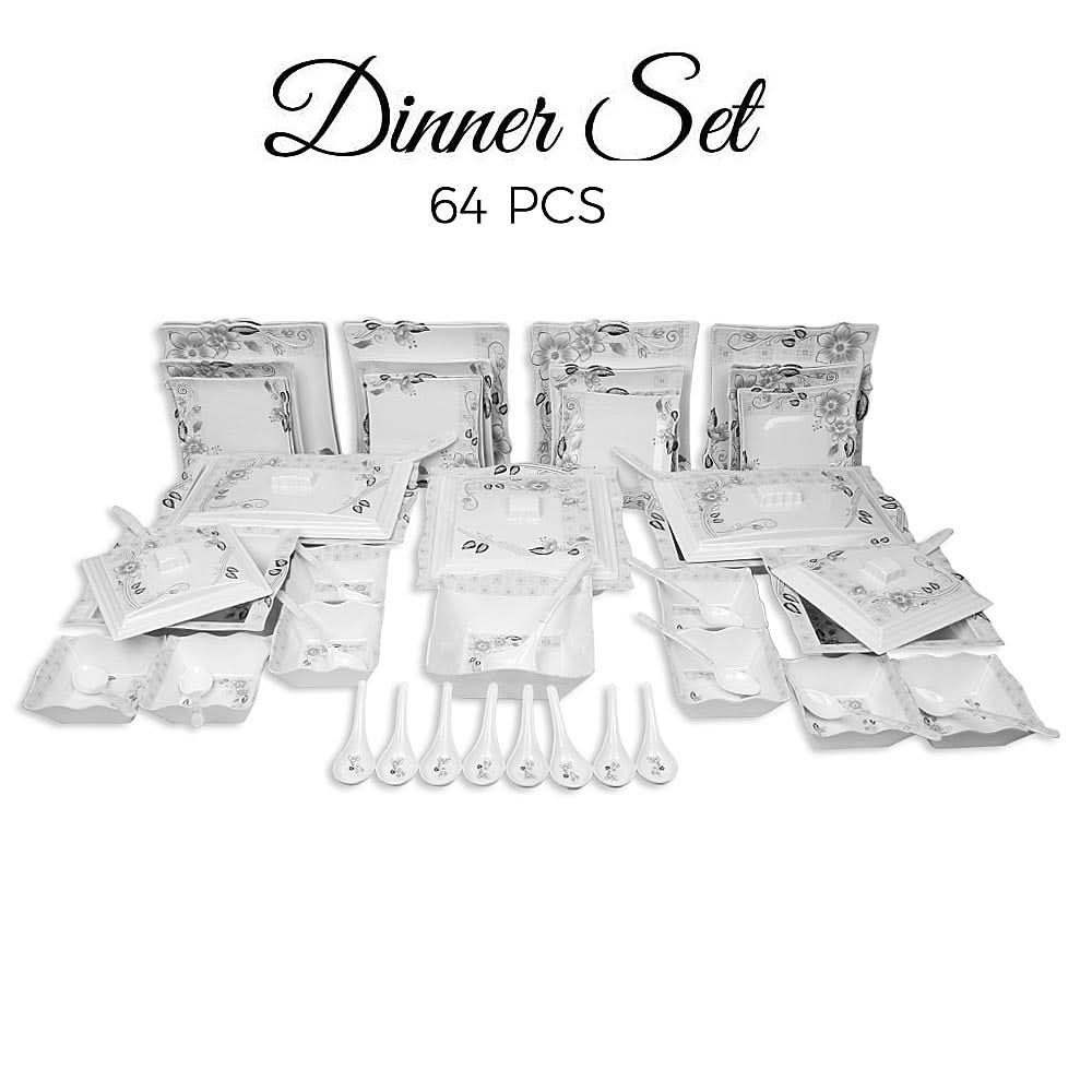 Mikasa Charming Melamine Dinner Set 64 Pieces, Home & Lifestyle, Serving And Dining, Chase Value, Chase Value