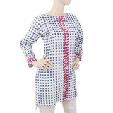Women's Embroidered Kurti - Navy Blue, Women, Ready Kurtis, Chase Value, Chase Value