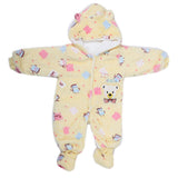 Newborn Full Sleeves Unisex Romper JA01 - Yellow, Kids, NB Boys Rompers, Kids, NB Girls Rompers, Chase Value, Chase Value