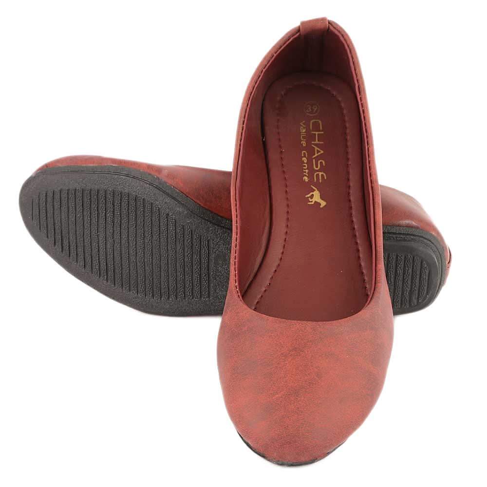 Women's Fancy Pumps (1819) - Maroon, Women, Pumps, Chase Value, Chase Value