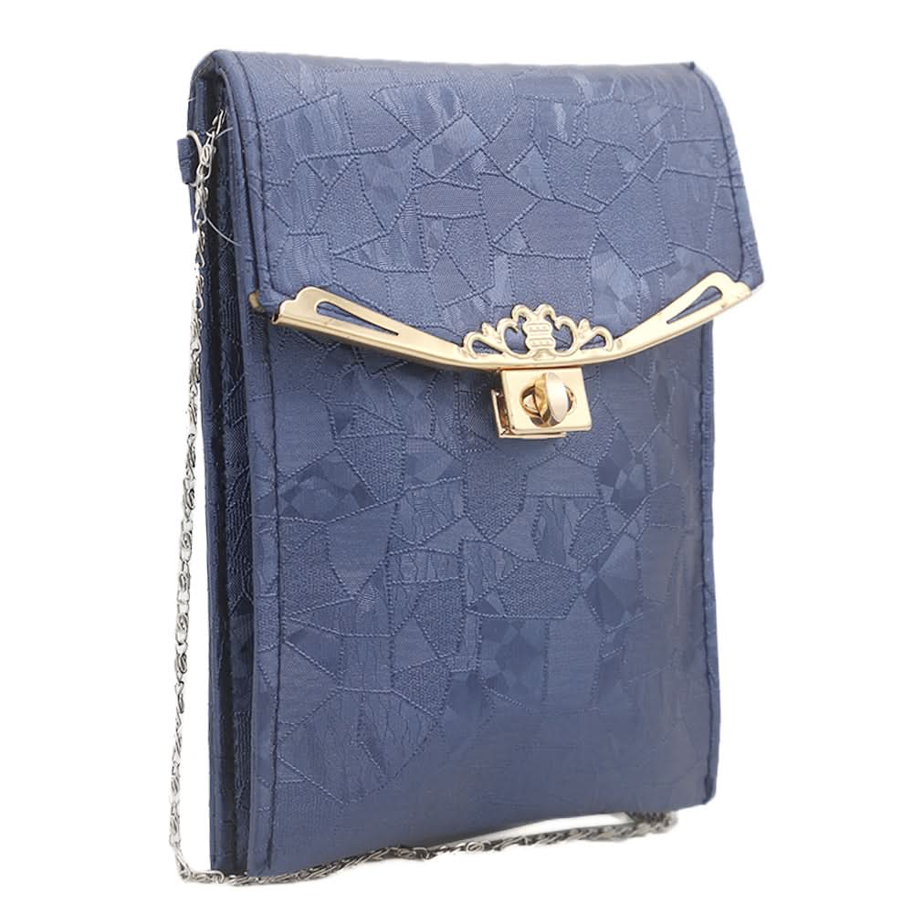 Women's Clutch (K-2094) - Navy Blue, Women, Clutches, Chase Value, Chase Value
