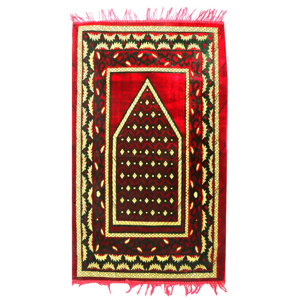 Ja-e-Namaaz (Prayer Mat) - Maroon, Home & Lifestyle, Mats, Chase Value, Chase Value