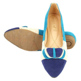 Women's Fancy Pumps (J432) - Blue, Women, Pumps, Chase Value, Chase Value