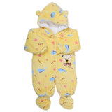 Newborn Full Sleeves Unisex Romper JA01 - Yellow, Kids, NB Boys Rompers, Kids, NB Girls Rompers, Chase Value, Chase Value