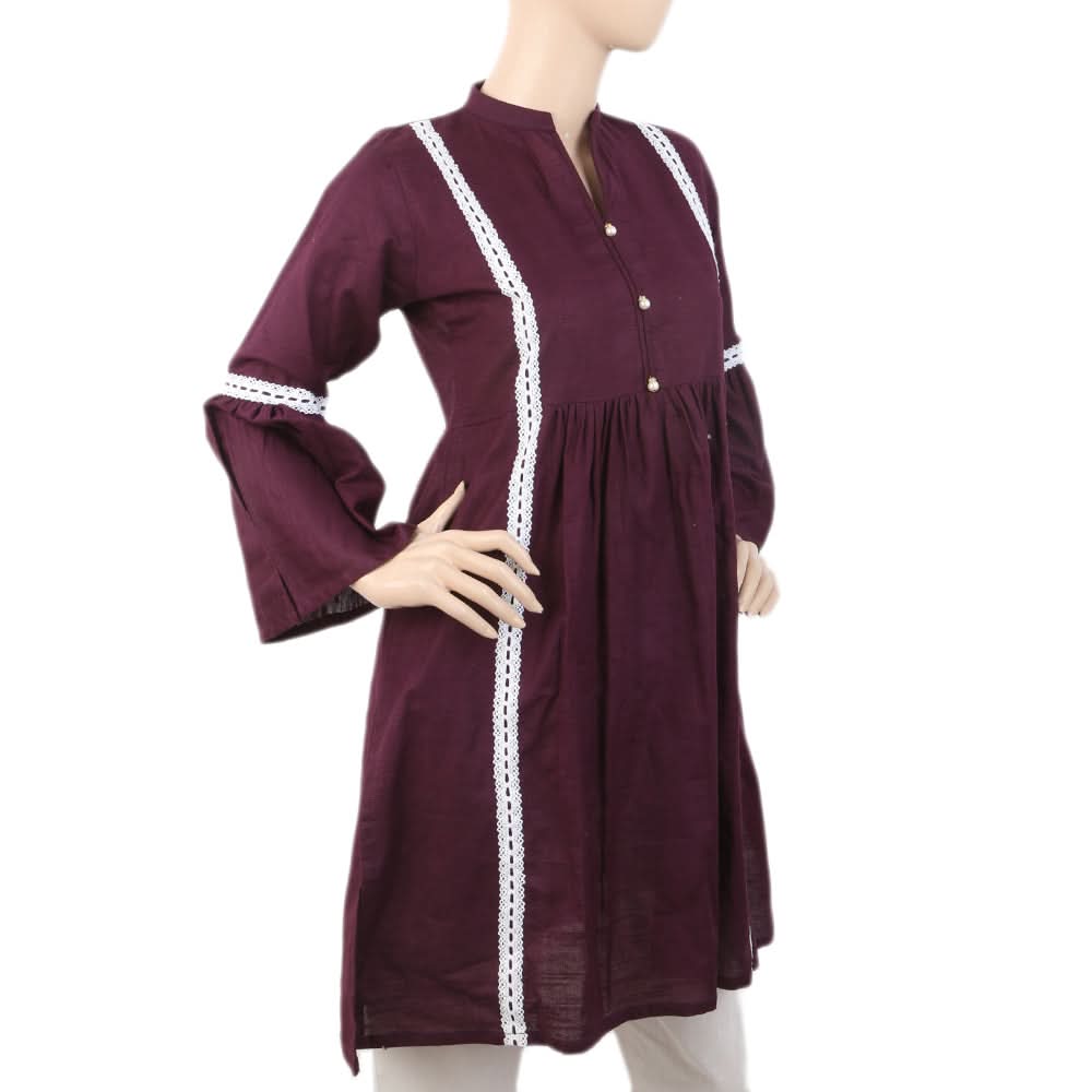 Women's Kurti - Purple, Women, Ready Kurtis, Chase Value, Chase Value