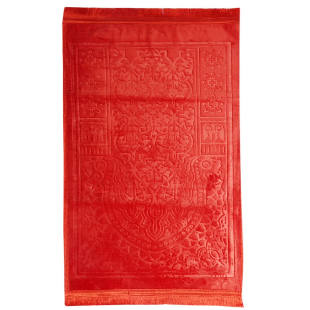 Ja-e-Namaaz (Prayer Mat) - Red, Home & Lifestyle, Mats, Chase Value, Chase Value