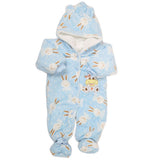 Newborn Full Sleeves Unisex Romper JA01 - Blue, Kids, NB Boys Rompers, Kids, NB Girls Rompers, Chase Value, Chase Value