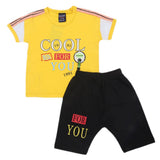 Boys Short Suit - Yellow, Kids, Boys Sets And Suits, Chase Value, Chase Value