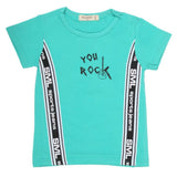 Boys Half Sleeves T-Shirt - Sea Green, Kids, Boys T-Shirts, Chase Value, Chase Value