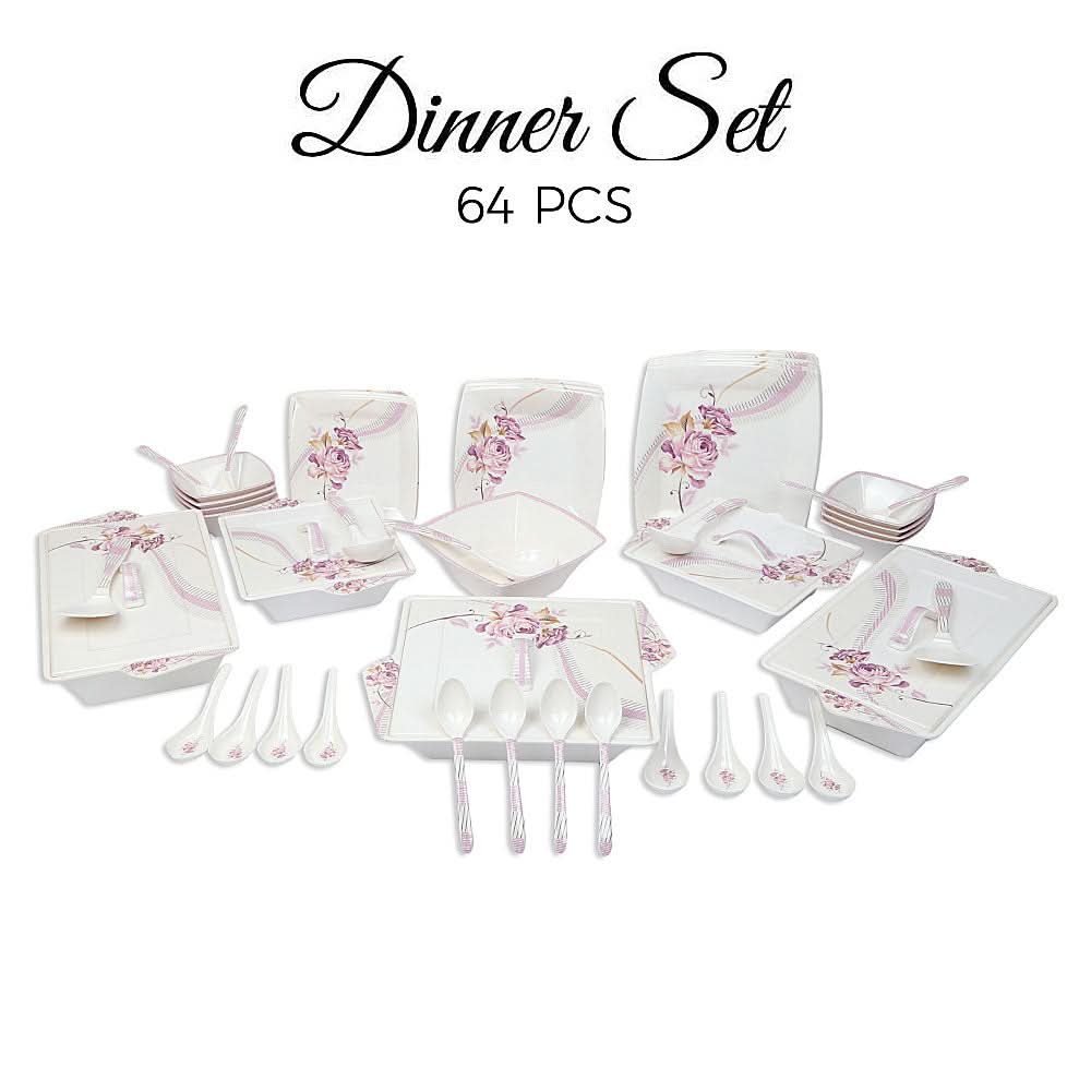Mikasa Dynasty Melamine Dinner Set 64 Pieces, Home & Lifestyle, Serving And Dining, Chase Value, Chase Value