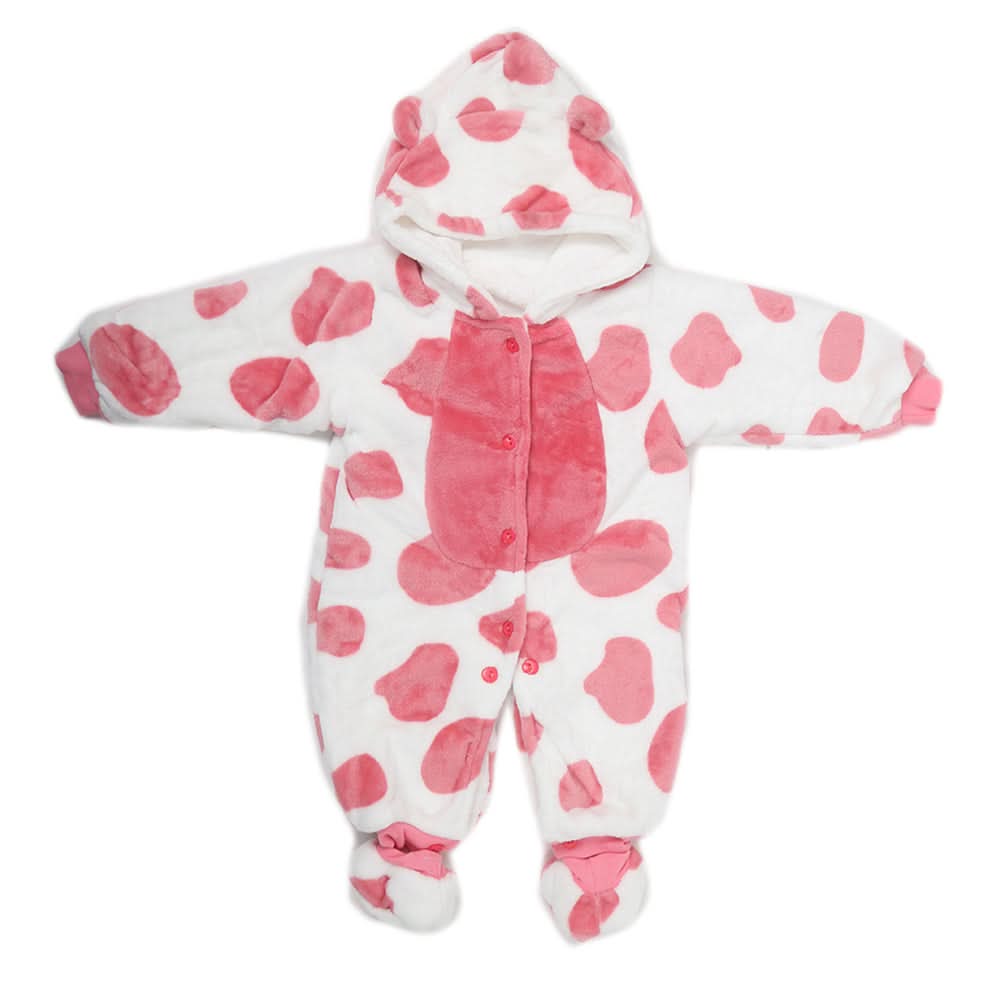 Newborn Full Sleeves Unisex Romper JA01 - Pink, Kids, NB Boys Rompers, Kids, NB Girls Rompers, Chase Value, Chase Value