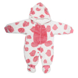 Newborn Full Sleeves Unisex Romper JA01 - Pink, Kids, NB Boys Rompers, Kids, NB Girls Rompers, Chase Value, Chase Value