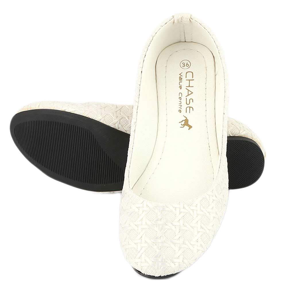 Women's Fancy Pumps (1829) - White, Women, Pumps, Chase Value, Chase Value