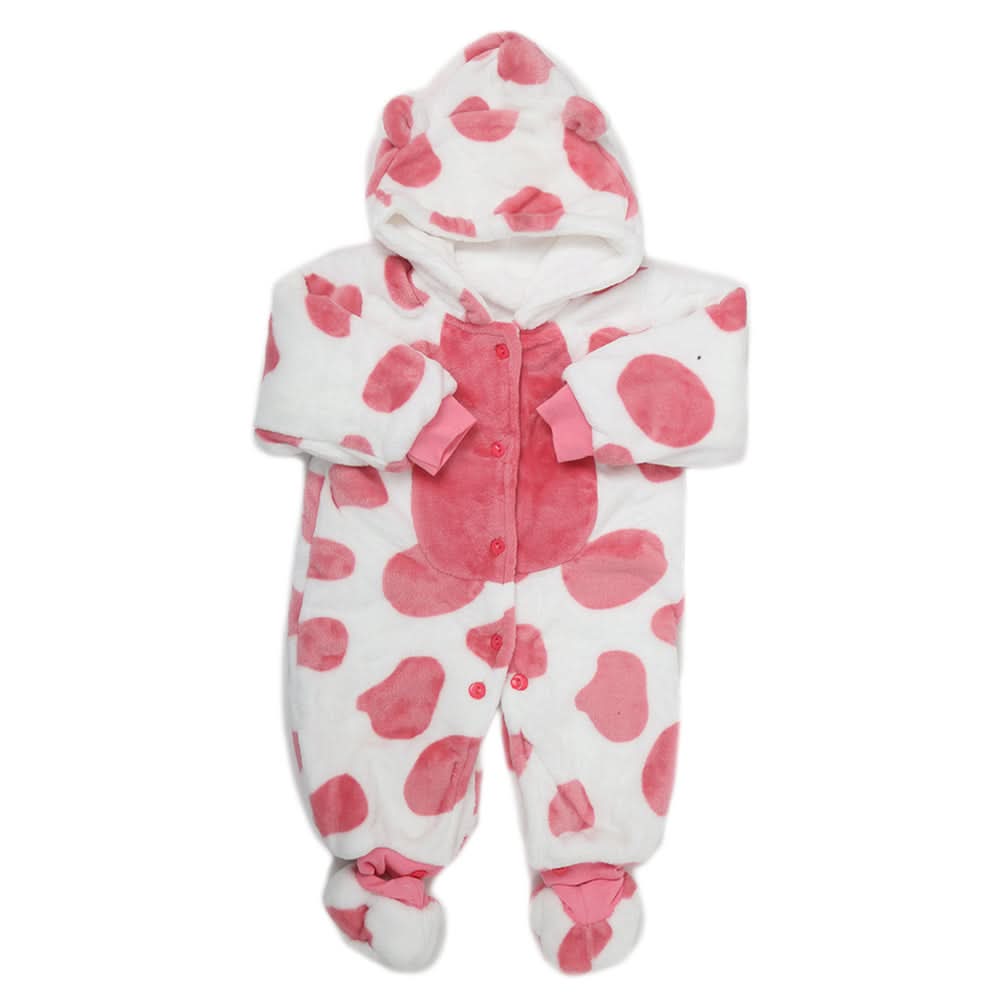Newborn Full Sleeves Unisex Romper JA01 - Pink, Kids, NB Boys Rompers, Kids, NB Girls Rompers, Chase Value, Chase Value