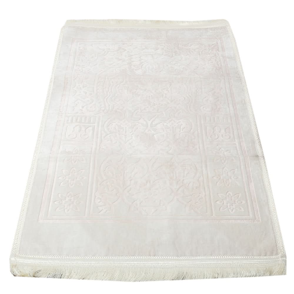 Ja-e-Namaaz (Prayer Mat) - Off White, Home & Lifestyle, Mats, Chase Value, Chase Value