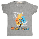 Boys Half Sleeves T-Shirt - Grey, Kids, Boys T-Shirts, Chase Value, Chase Value
