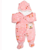 Newborn Full Sleeves Unisex Romper JA01 - Pink, Kids, NB Boys Rompers, Kids, NB Girls Rompers, Chase Value, Chase Value