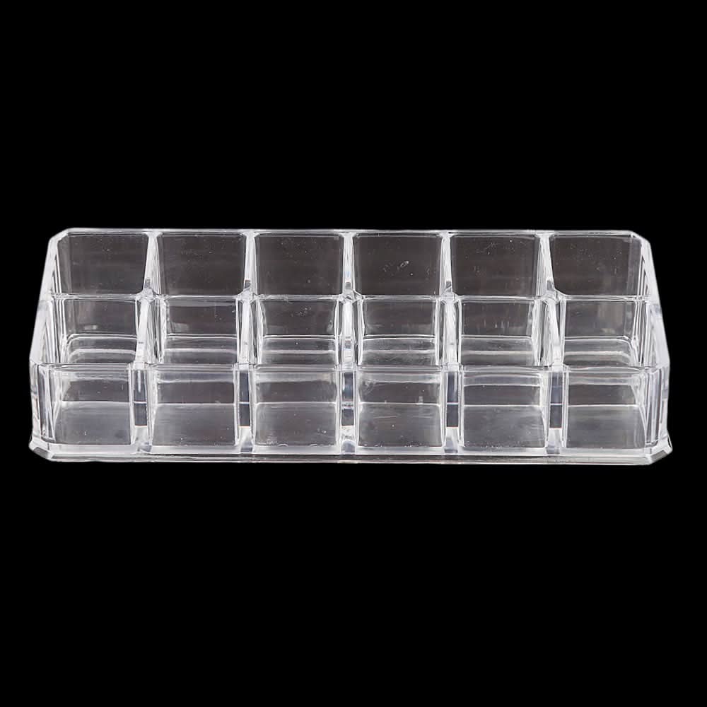 Acrylic Cosmetic Makeup Organizer Storage Box - White, Home & Lifestyle, Storage Boxes, Chase Value, Chase Value