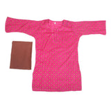 Girls Printed Shalwar Suit - Dark Pink, Kids, Girls Sets And Suits, Chase Value, Chase Value
