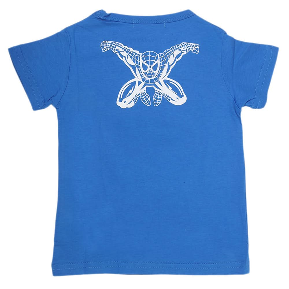 Boys Half Sleeves T-Shirt - Royal Blue, Kids, Boys T-Shirts, Chase Value, Chase Value