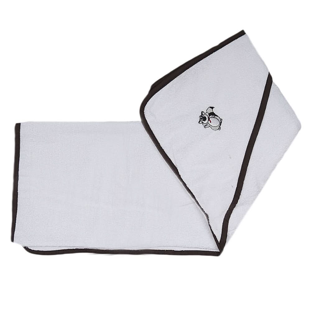 Newborn Baby Bath Towel - Black, Kids, Bath Accessories, Chase Value, Chase Value