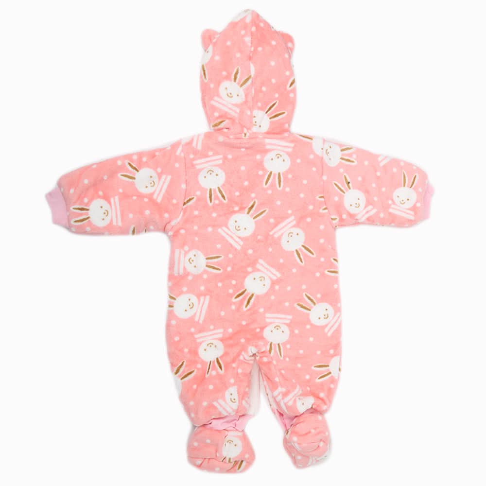 Newborn Full Sleeves Unisex Romper JA01 - Pink, Kids, NB Boys Rompers, Kids, NB Girls Rompers, Chase Value, Chase Value