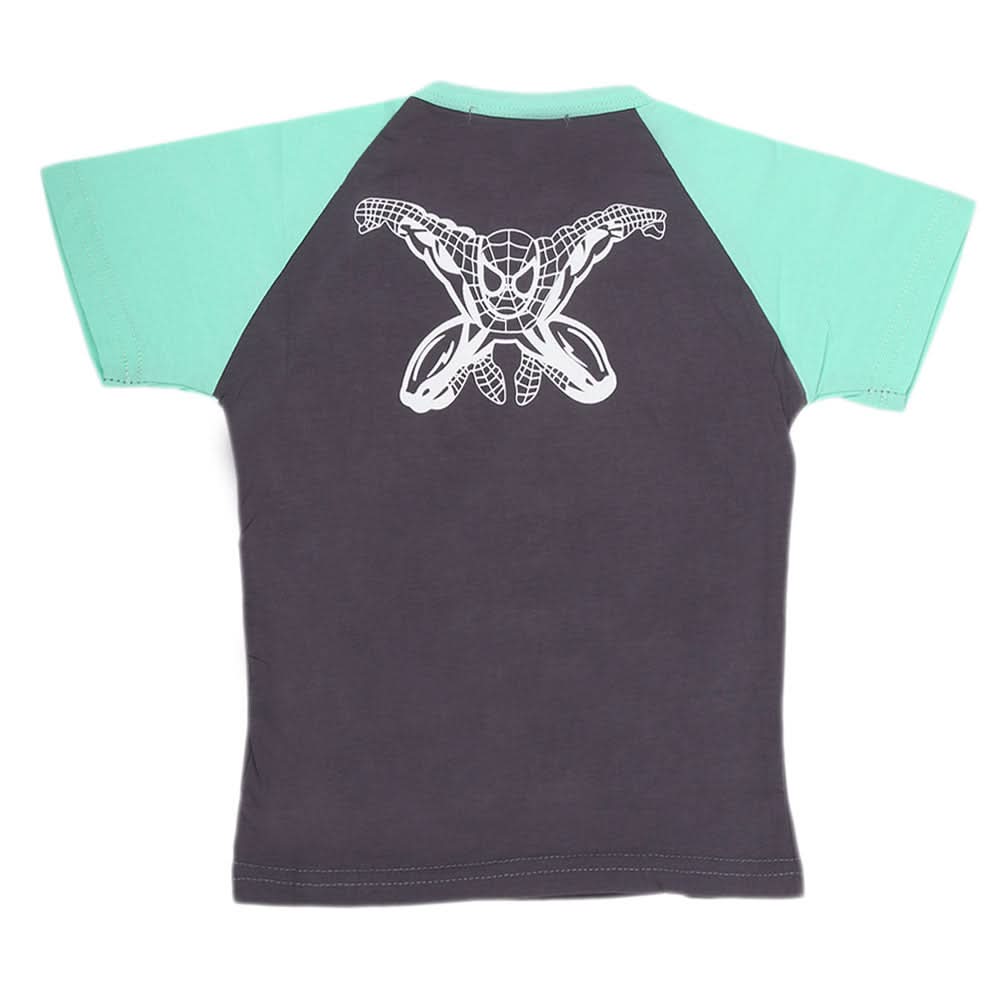 Boys Half Sleeves T-Shirt - Grey, Kids, Boys T-Shirts, Chase Value, Chase Value