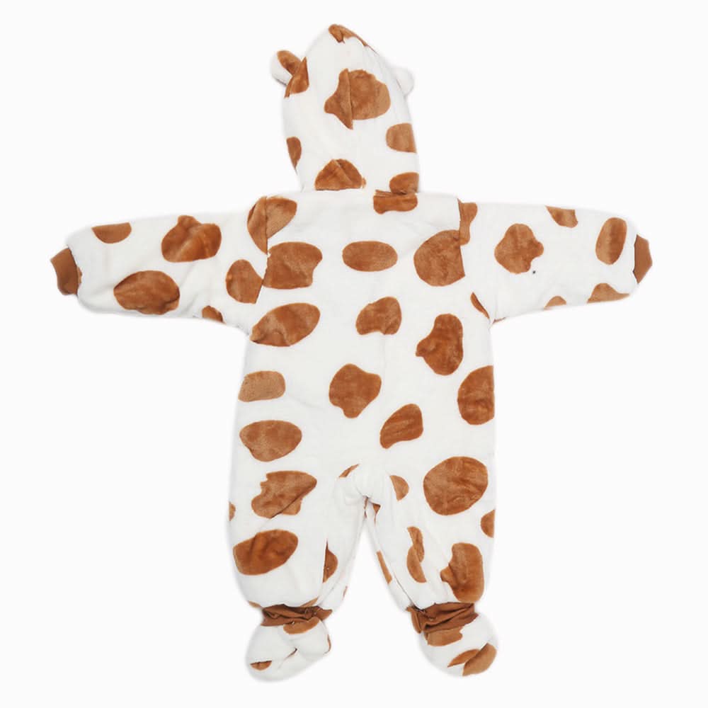 Newborn Full Sleeves Unisex Romper JA01 - Brown, Kids, NB Boys Rompers, Kids, NB Girls Rompers, Chase Value, Chase Value