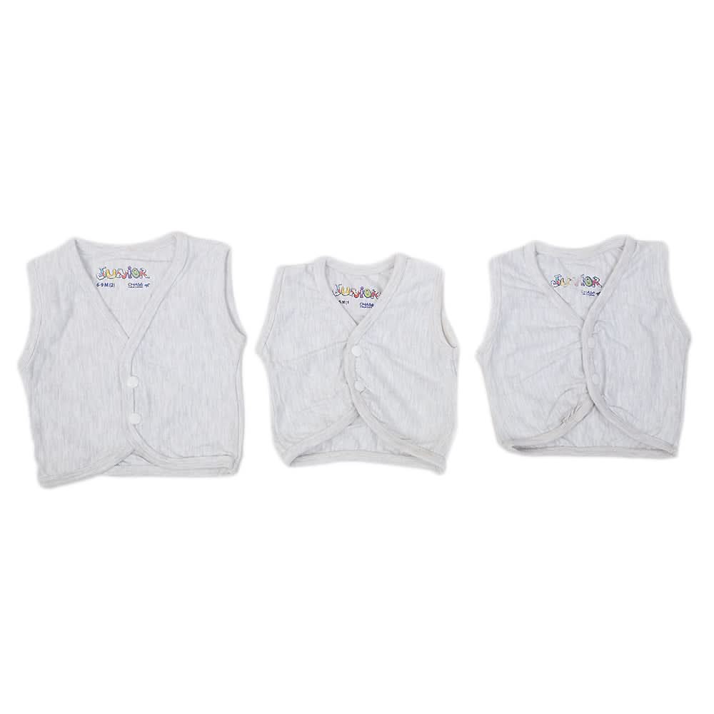 Newborn Vest 3 Piece Set - Grey, Kids, Other Accessories, Chase Value, Chase Value