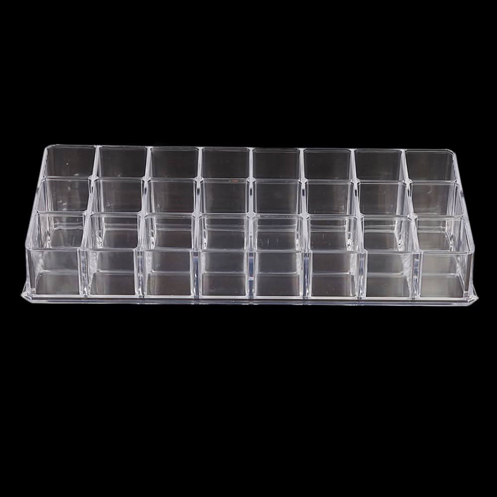 Acrylic Cosmetic Makeup Organizer Storage Box - White, Home & Lifestyle, Storage Boxes, Chase Value, Chase Value