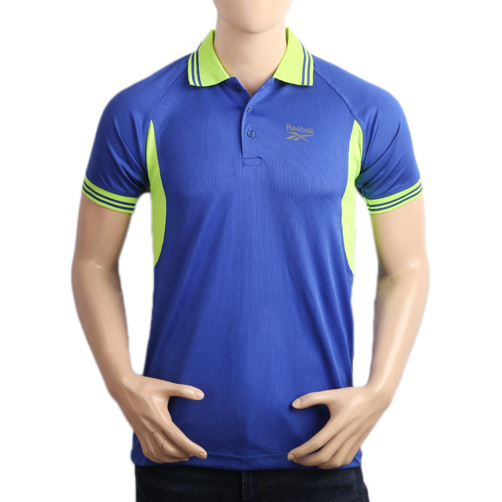 Men's Half Sleeves Polo T-Shirt - Royal Blue, Men, T-Shirts And Polos, Chase Value, Chase Value
