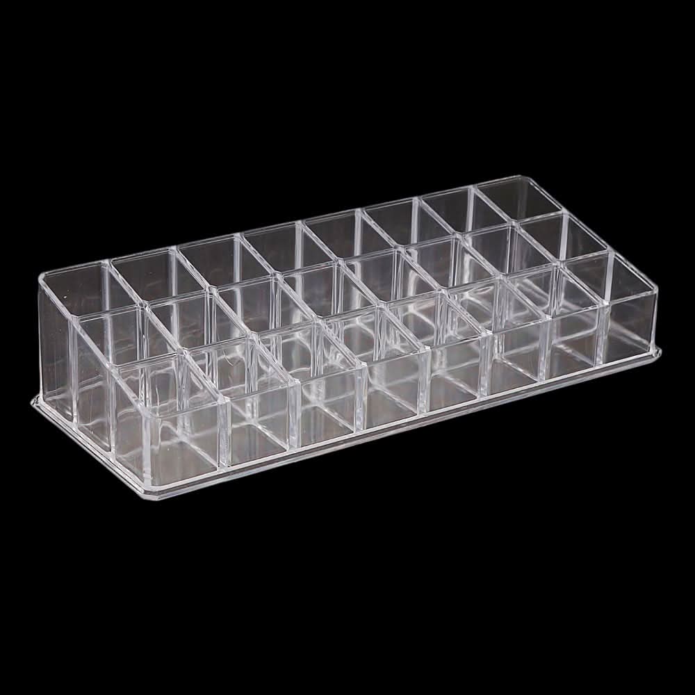 Acrylic Cosmetic Makeup Organizer Storage Box - White, Home & Lifestyle, Storage Boxes, Chase Value, Chase Value