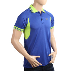 Men's Half Sleeves Polo T-Shirt - Royal Blue, Men, T-Shirts And Polos, Chase Value, Chase Value
