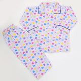 Boys Full Sleeves Night Suit - Purple, Kids, Boys Sets And Suits, Chase Value, Chase Value