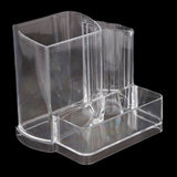 Acrylic Cosmetic Makeup Organizer Storage Box - White, Home & Lifestyle, Storage Boxes, Chase Value, Chase Value