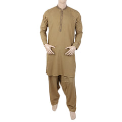 Men's Shalwar Suit - Khaki, Men, Shalwar Kameez, Chase Value, Chase Value