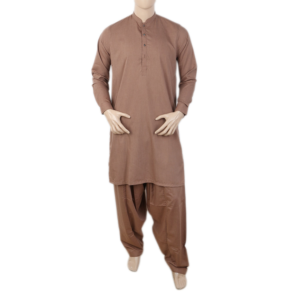 Men's Eminent Trim Fit Suit - Peach, Men, Shalwar Kameez, Eminent, Chase Value