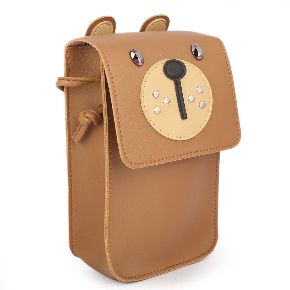 Girls Shoulder Bag - Brown, Kids, Kids Bags, Chase Value, Chase Value