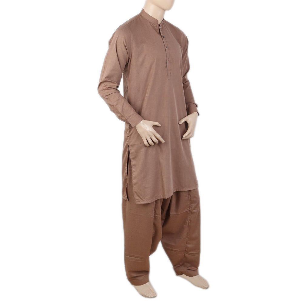 Men's Eminent Trim Fit Suit - Peach, Men, Shalwar Kameez, Eminent, Chase Value