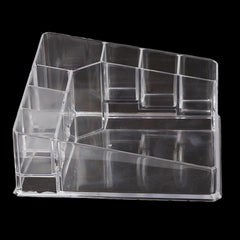 Acrylic Cosmetic Makeup Organizer Storage Box - White, Home & Lifestyle, Storage Boxes, Chase Value, Chase Value