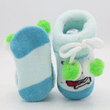 Newborn Booties (RA601) - Cyan, Kids, NB Shoes And Socks, Chase Value, Chase Value