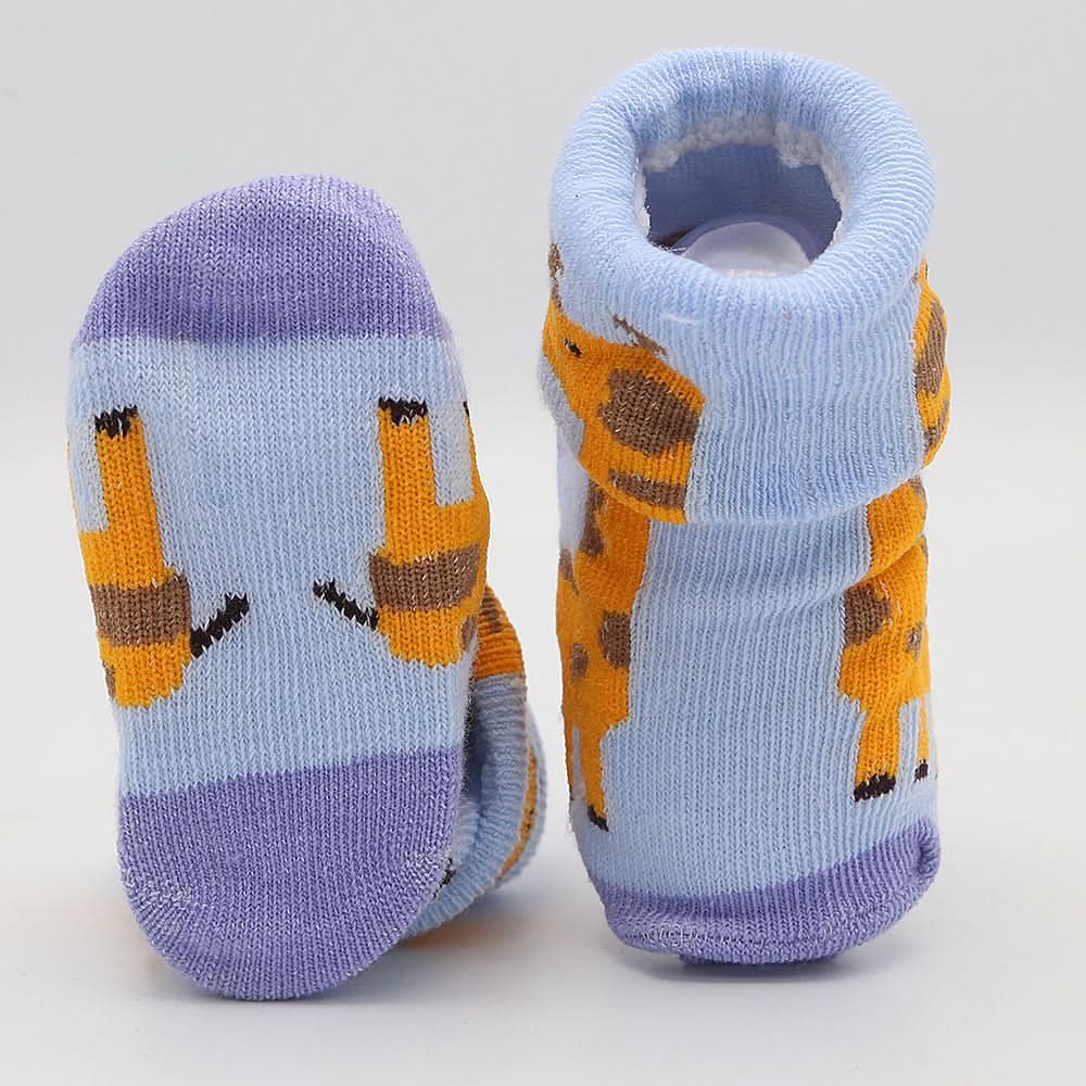 Newborn Booties (RA601) - Blue, Kids, NB Shoes And Socks, Chase Value, Chase Value