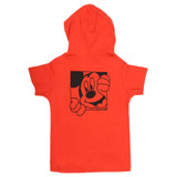 Boys Hooded Half Sleeves T-Shirt - Red, Kids, Boys T-Shirts, Chase Value, Chase Value