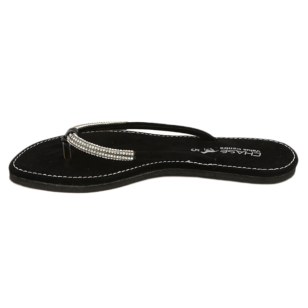 Girls Slippers J-322 - Black, Kids, Girls Slippers, Chase Value, Chase Value