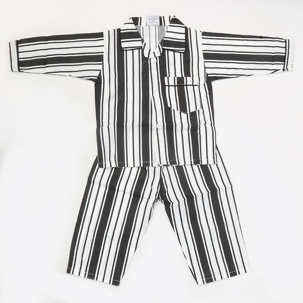 Boys Full Sleeves Night Suit - Black, Kids, Boys Sets And Suits, Chase Value, Chase Value