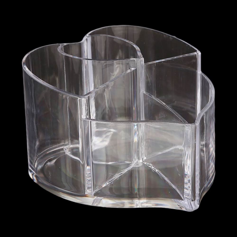 Acrylic Cosmetic Makeup Organizer Storage Box - White, Home & Lifestyle, Storage Boxes, Chase Value, Chase Value