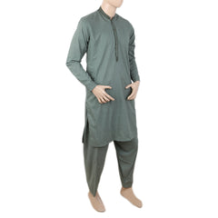 Men's Shalwar Suit - Green, Men, Shalwar Kameez, Chase Value, Chase Value