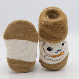 Newborn Booties (RA601) - Brown, Kids, NB Shoes And Socks, Chase Value, Chase Value