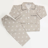 Boys Full Sleeves Night Suit - Grey, Kids, Boys Sets And Suits, Chase Value, Chase Value