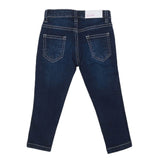 Girls Strip Denim Pant - Blue, Kids, Pants And Capri, Chase Value, Chase Value